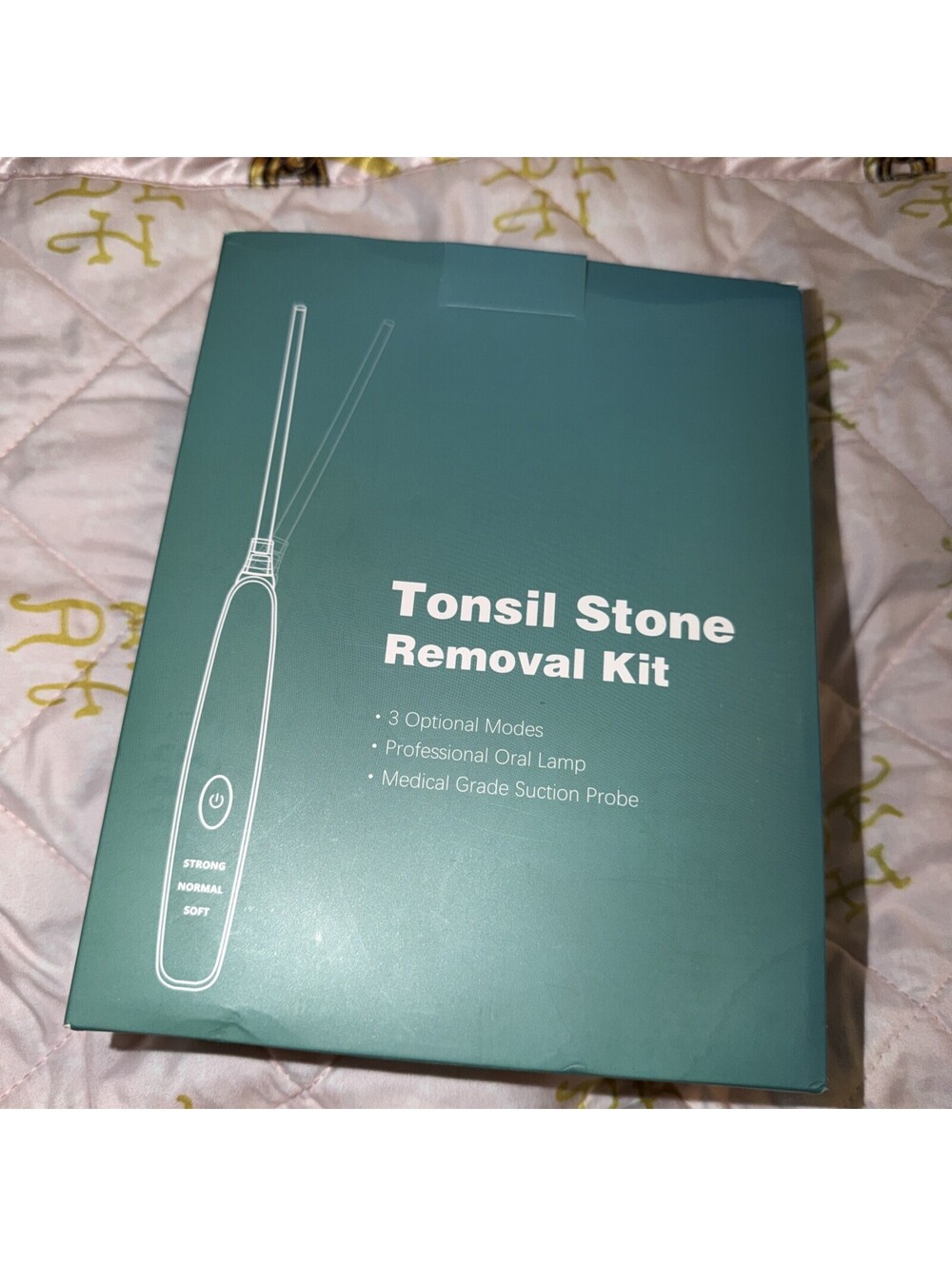 Tonsil Stone Remover Kit Electronic 150 Degree Rotate Tonsil Stone Remover NEW